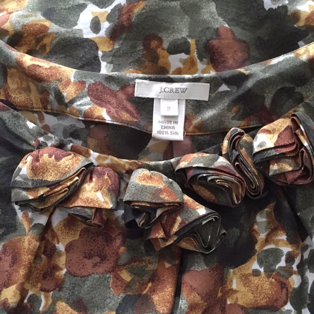J. Crew Silk Sleeveless Blouse